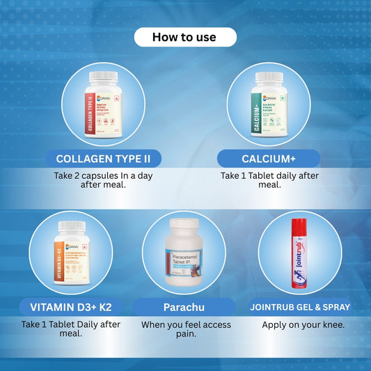 Strong 365 Knee Pain Relief Supplement Kit