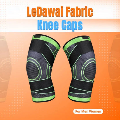 LeDawai Fabric Knee Caps For Men Women (Pack Of Two)